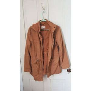 Rust Utility Canvas Jacket